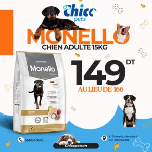 Monello Adult Dogs Traditional Chicken 15 kg