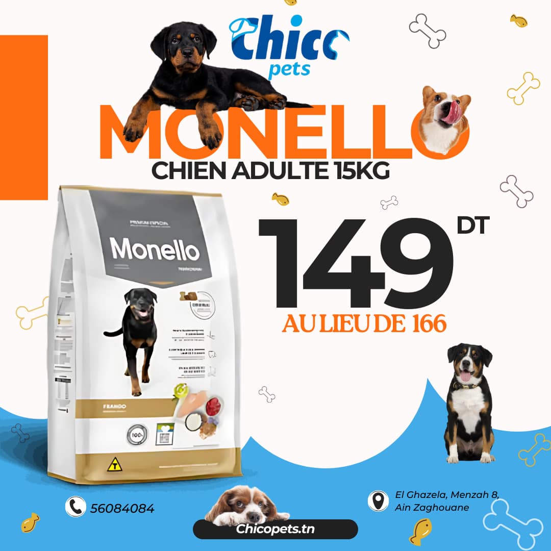 Monello Adult Dogs Traditional Chicken promo